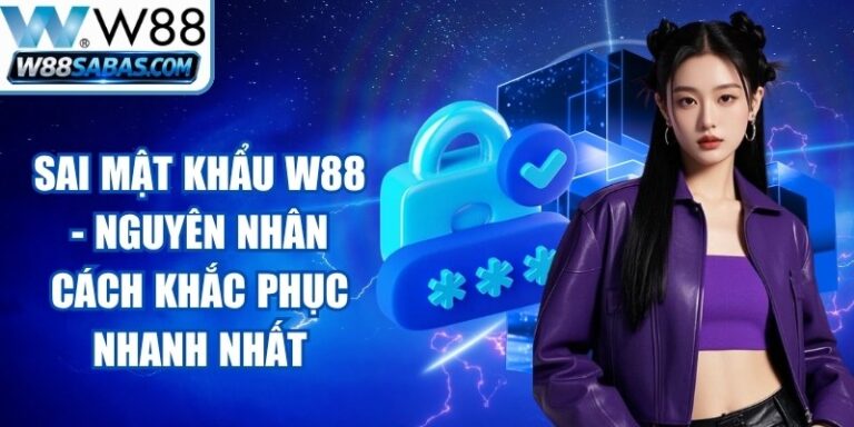 Sai Mật Khẩu W88